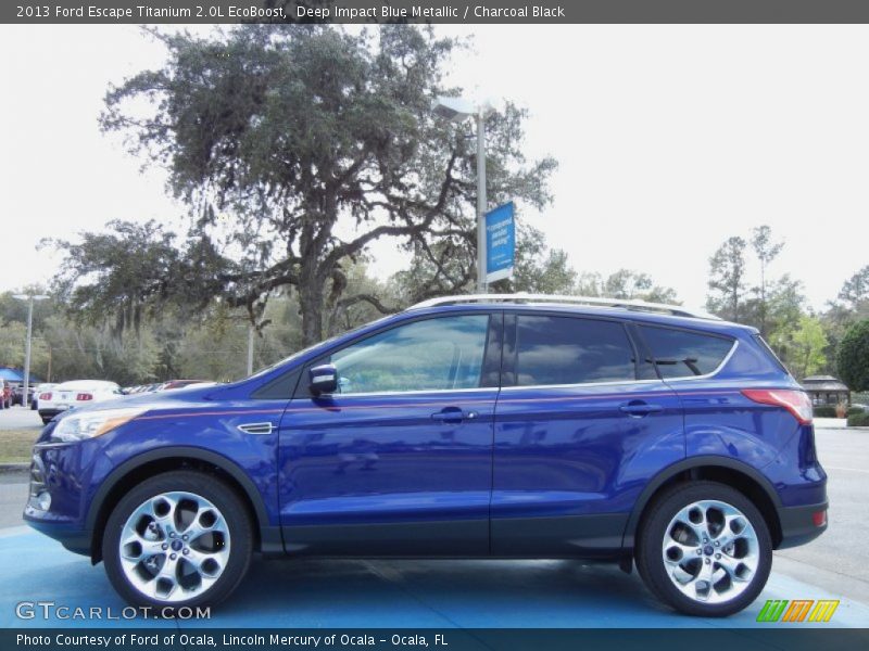  2013 Escape Titanium 2.0L EcoBoost Deep Impact Blue Metallic