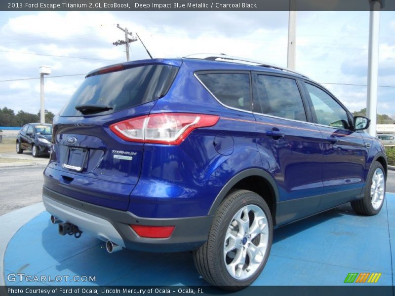  2013 Escape Titanium 2.0L EcoBoost Deep Impact Blue Metallic