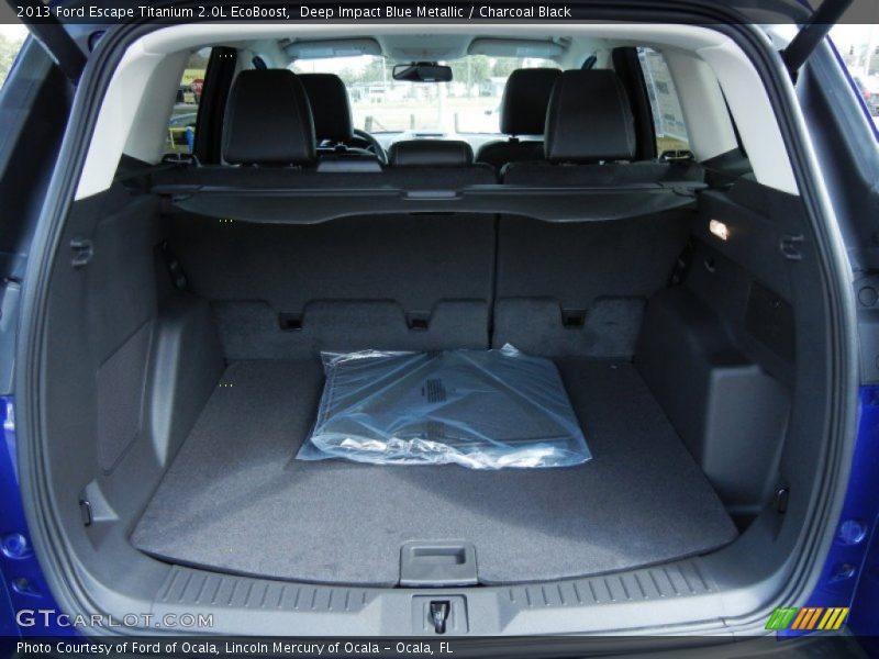  2013 Escape Titanium 2.0L EcoBoost Trunk