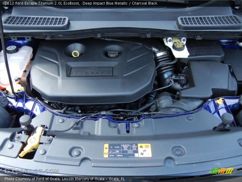  2013 Escape Titanium 2.0L EcoBoost Engine - 2.0 Liter DI Turbocharged DOHC 16-Valve Ti-VCT EcoBoost 4 Cylinder
