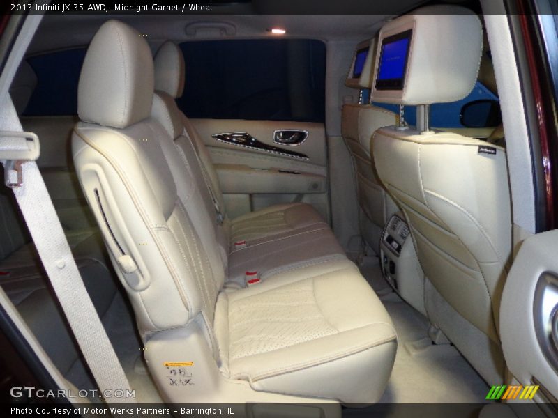 Midnight Garnet / Wheat 2013 Infiniti JX 35 AWD