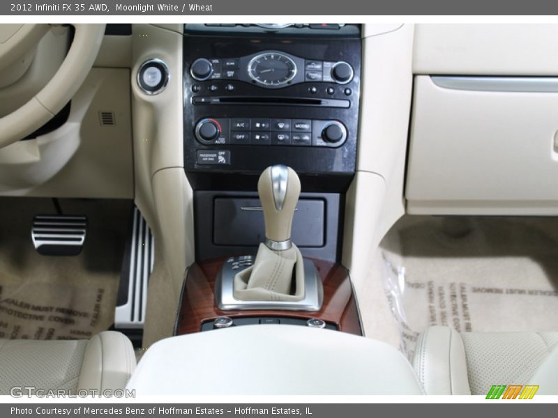 Moonlight White / Wheat 2012 Infiniti FX 35 AWD