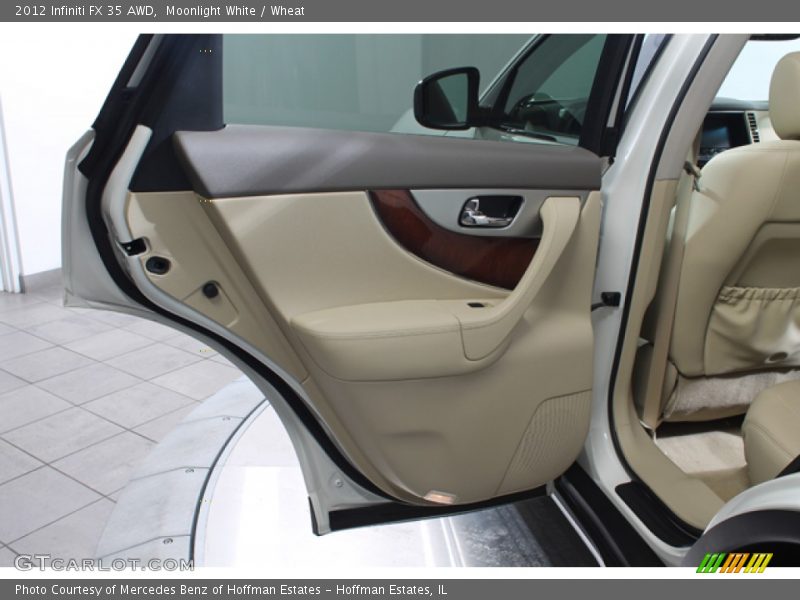 Moonlight White / Wheat 2012 Infiniti FX 35 AWD