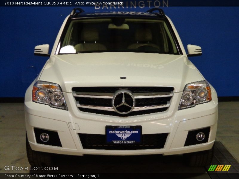 Arctic White / Almond/Black 2010 Mercedes-Benz GLK 350 4Matic