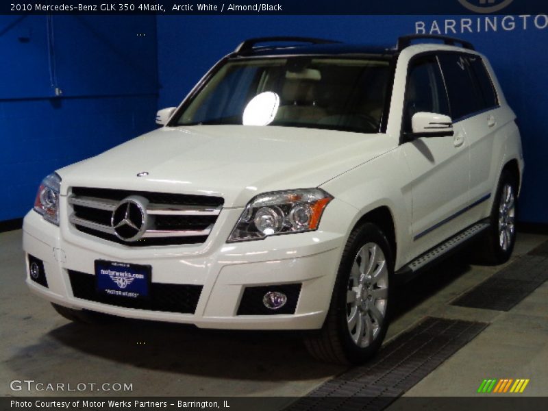 Arctic White / Almond/Black 2010 Mercedes-Benz GLK 350 4Matic