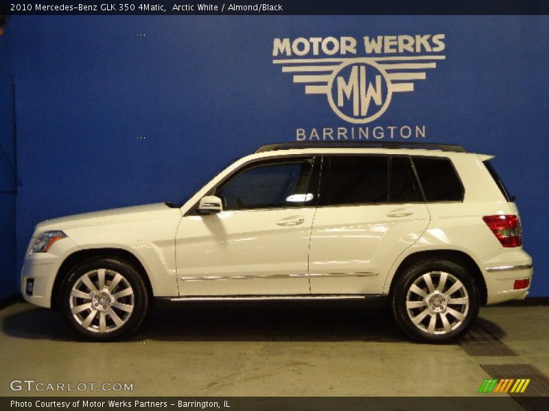 Arctic White / Almond/Black 2010 Mercedes-Benz GLK 350 4Matic