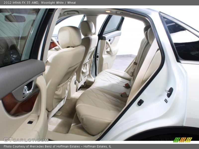 Moonlight White / Wheat 2012 Infiniti FX 35 AWD