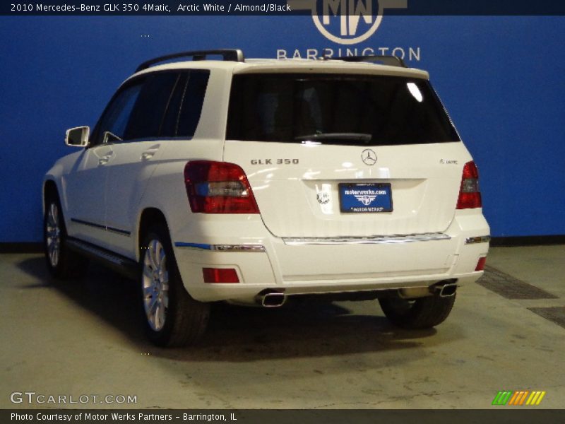 Arctic White / Almond/Black 2010 Mercedes-Benz GLK 350 4Matic
