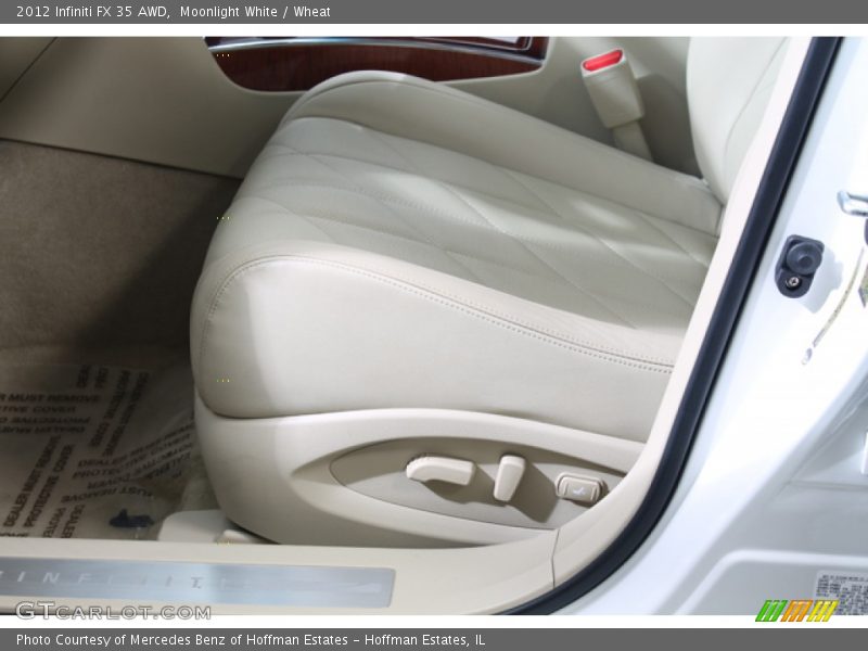 Moonlight White / Wheat 2012 Infiniti FX 35 AWD