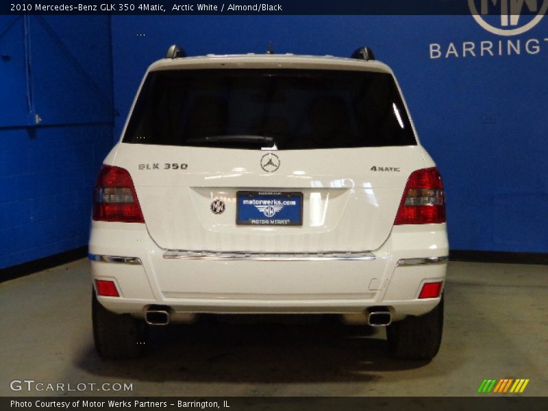 Arctic White / Almond/Black 2010 Mercedes-Benz GLK 350 4Matic