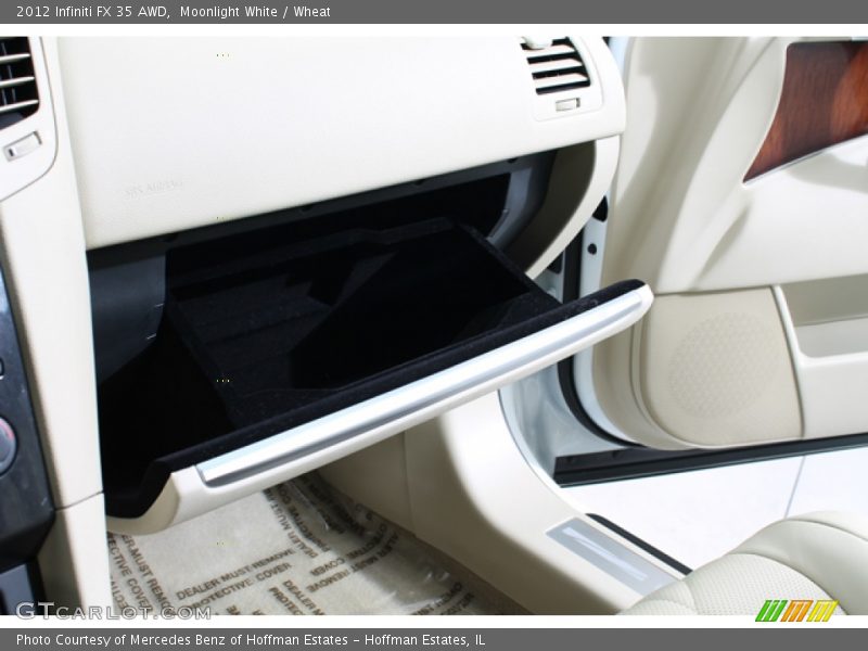 Moonlight White / Wheat 2012 Infiniti FX 35 AWD