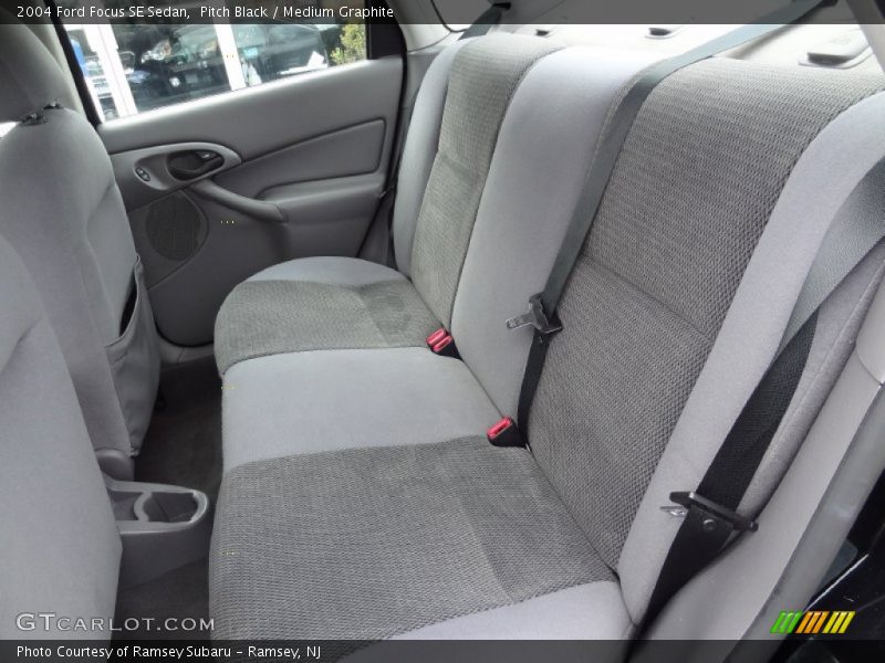 Rear Seat of 2004 Focus SE Sedan