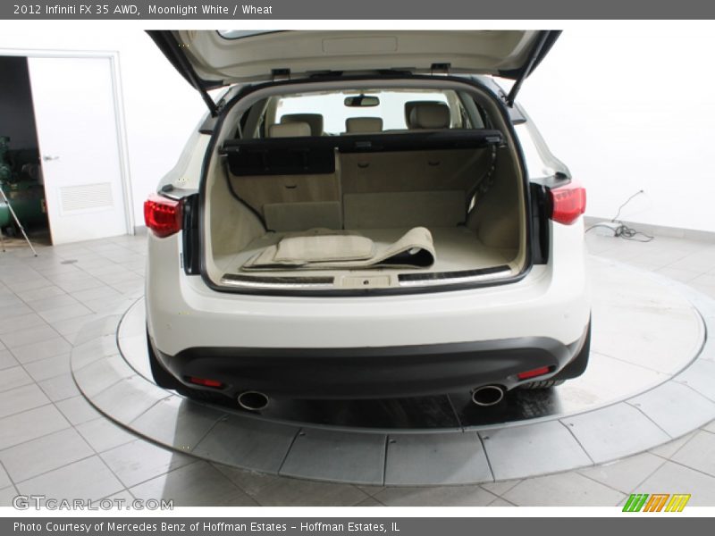 Moonlight White / Wheat 2012 Infiniti FX 35 AWD