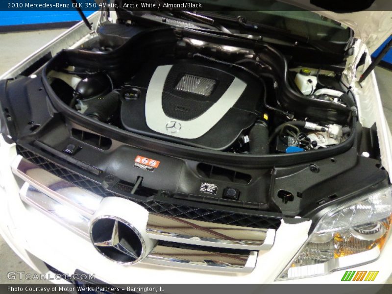 Arctic White / Almond/Black 2010 Mercedes-Benz GLK 350 4Matic