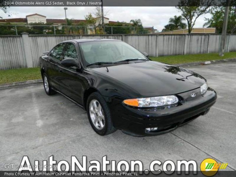 Black Onyx / Neutral 2004 Oldsmobile Alero GLS Sedan