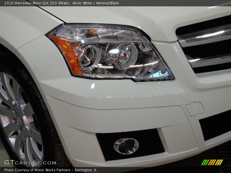 Arctic White / Almond/Black 2010 Mercedes-Benz GLK 350 4Matic