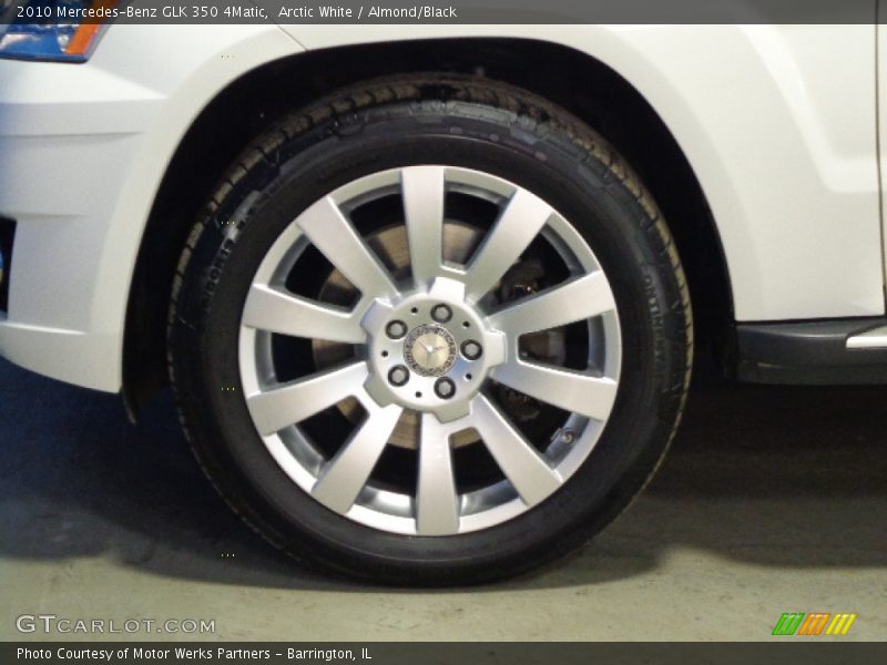 Arctic White / Almond/Black 2010 Mercedes-Benz GLK 350 4Matic