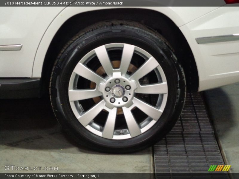 Arctic White / Almond/Black 2010 Mercedes-Benz GLK 350 4Matic