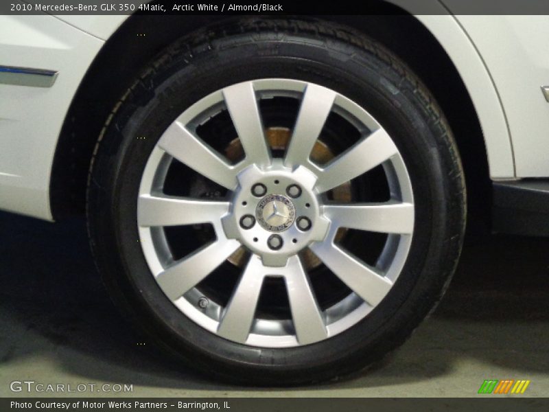 Arctic White / Almond/Black 2010 Mercedes-Benz GLK 350 4Matic