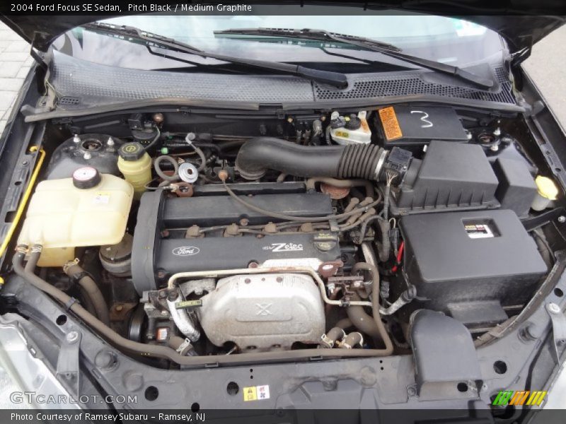  2004 Focus SE Sedan Engine - 2.0 Liter DOHC 16-Valve 4 Cylinder