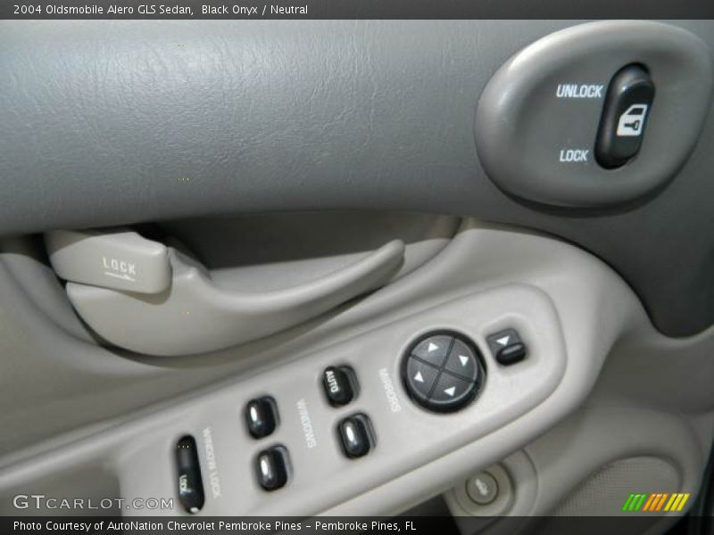 Controls of 2004 Alero GLS Sedan