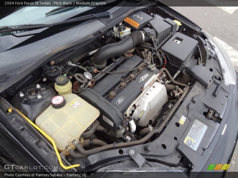 Pitch Black / Medium Graphite 2004 Ford Focus SE Sedan