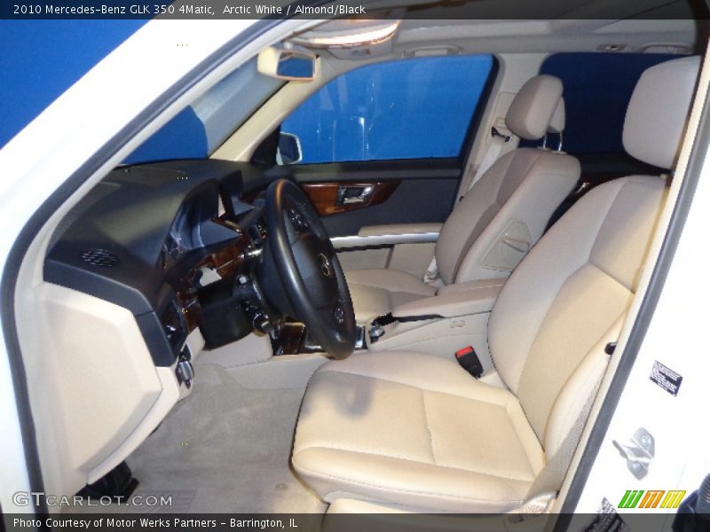 Arctic White / Almond/Black 2010 Mercedes-Benz GLK 350 4Matic