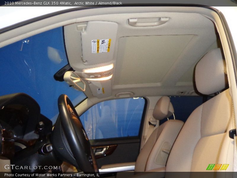 Arctic White / Almond/Black 2010 Mercedes-Benz GLK 350 4Matic