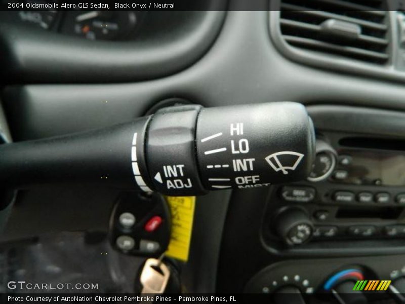 Controls of 2004 Alero GLS Sedan