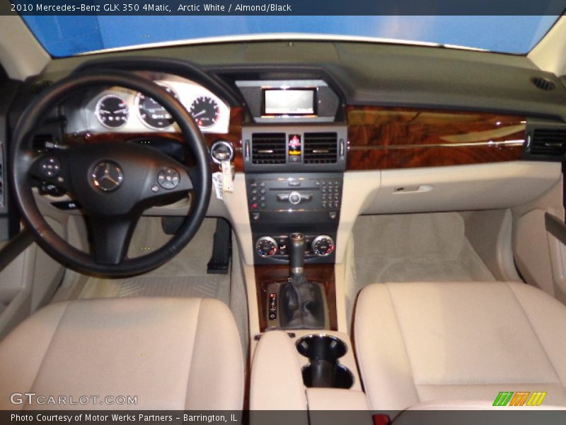 Arctic White / Almond/Black 2010 Mercedes-Benz GLK 350 4Matic