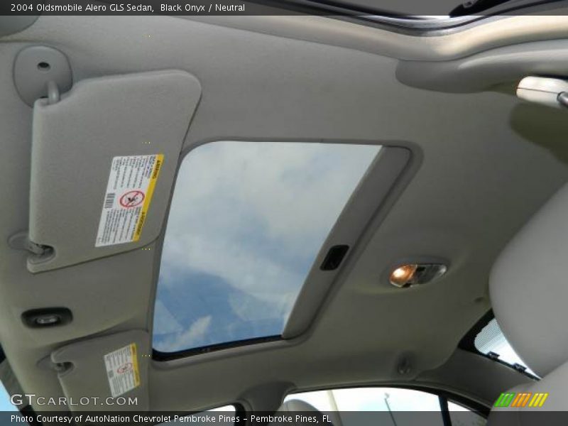 Black Onyx / Neutral 2004 Oldsmobile Alero GLS Sedan