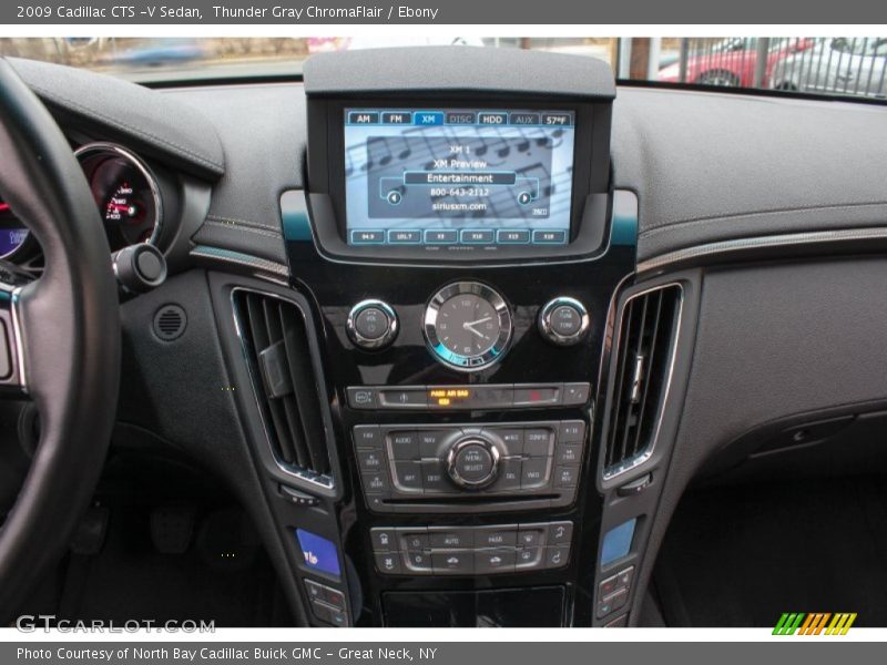 Controls of 2009 CTS -V Sedan