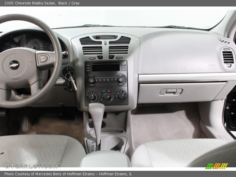 Black / Gray 2005 Chevrolet Malibu Sedan