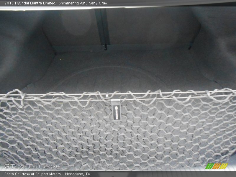 Shimmering Air Silver / Gray 2013 Hyundai Elantra Limited
