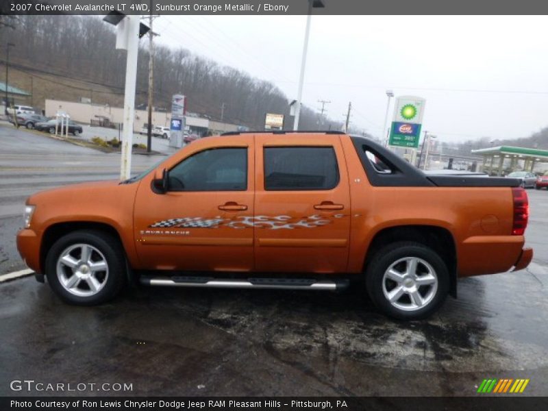  2007 Avalanche LT 4WD Sunburst Orange Metallic