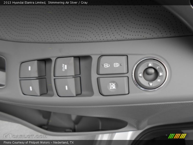 Shimmering Air Silver / Gray 2013 Hyundai Elantra Limited