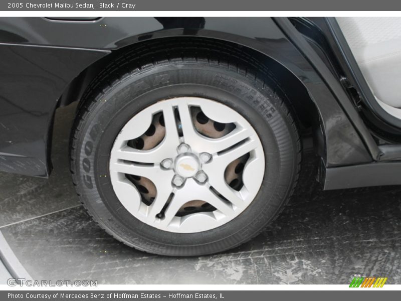 Black / Gray 2005 Chevrolet Malibu Sedan