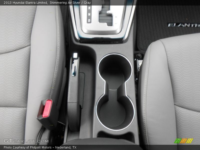 Shimmering Air Silver / Gray 2013 Hyundai Elantra Limited