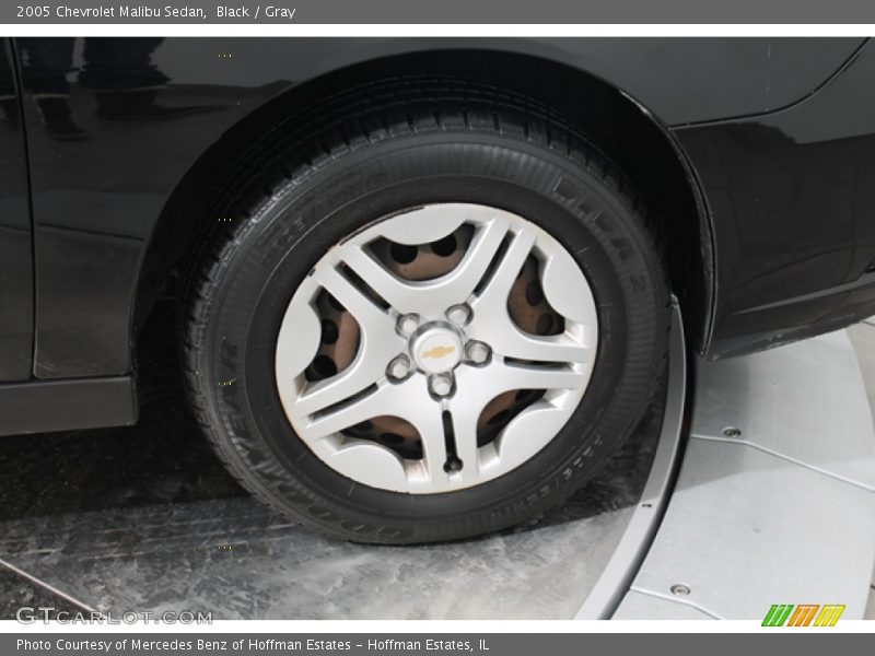 Black / Gray 2005 Chevrolet Malibu Sedan