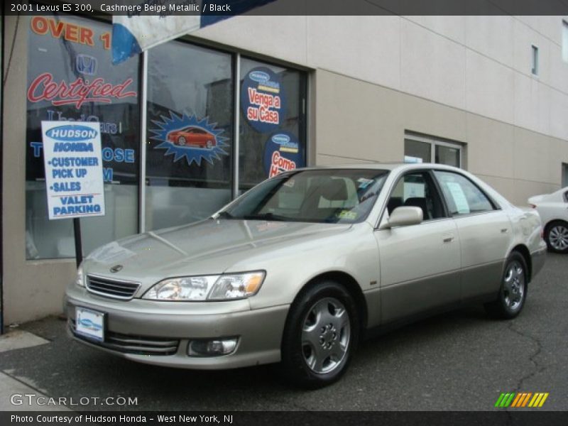 Cashmere Beige Metallic / Black 2001 Lexus ES 300