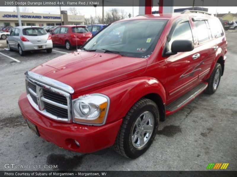 Front 3/4 View of 2005 Durango Limited 4x4