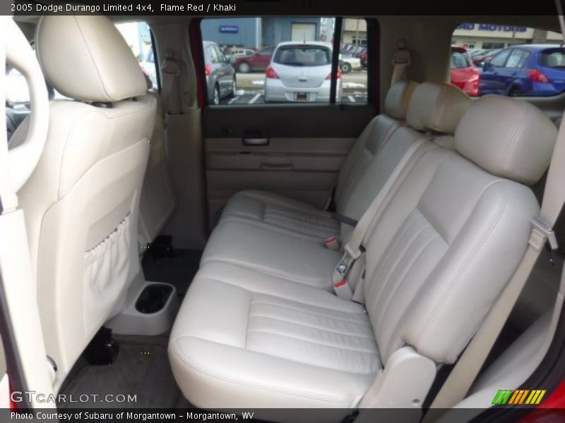 Rear Seat of 2005 Durango Limited 4x4
