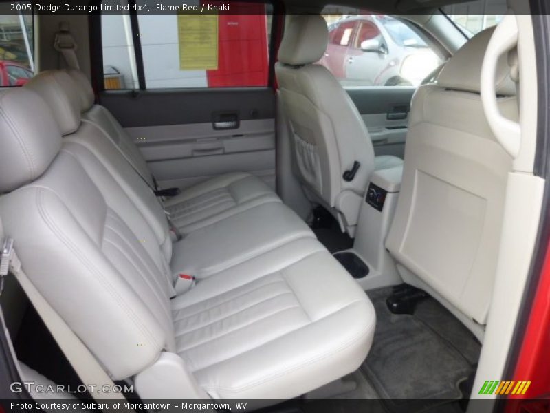 Rear Seat of 2005 Durango Limited 4x4