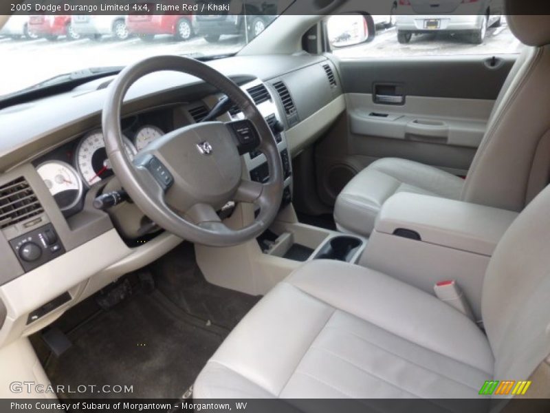 Khaki Interior - 2005 Durango Limited 4x4 