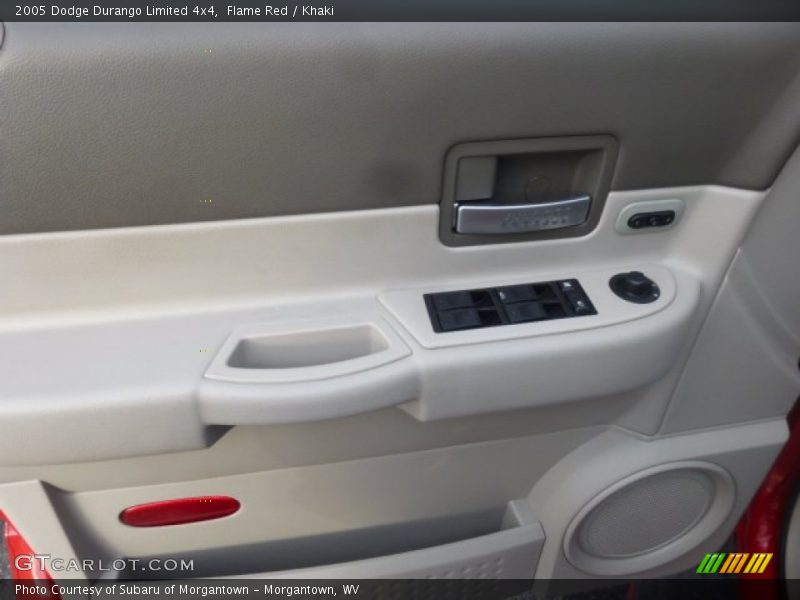 Flame Red / Khaki 2005 Dodge Durango Limited 4x4