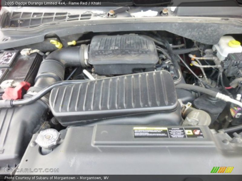  2005 Durango Limited 4x4 Engine - 4.7 Liter SOHC 16-Valve V8