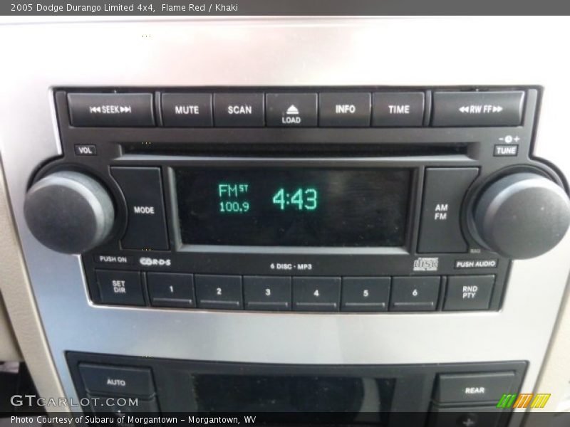 Audio System of 2005 Durango Limited 4x4