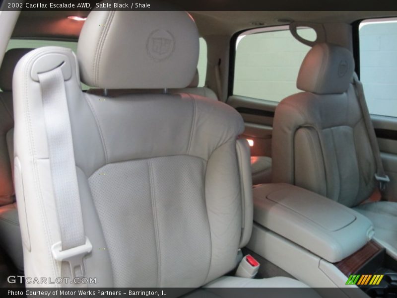 Sable Black / Shale 2002 Cadillac Escalade AWD