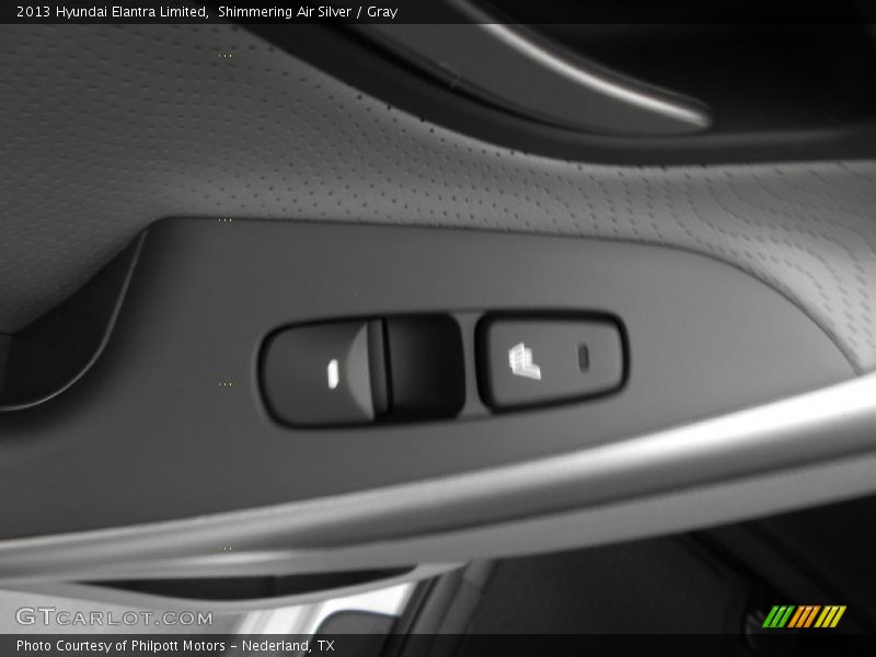 Shimmering Air Silver / Gray 2013 Hyundai Elantra Limited