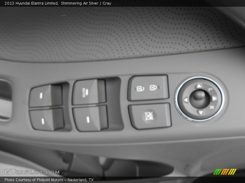 Shimmering Air Silver / Gray 2013 Hyundai Elantra Limited